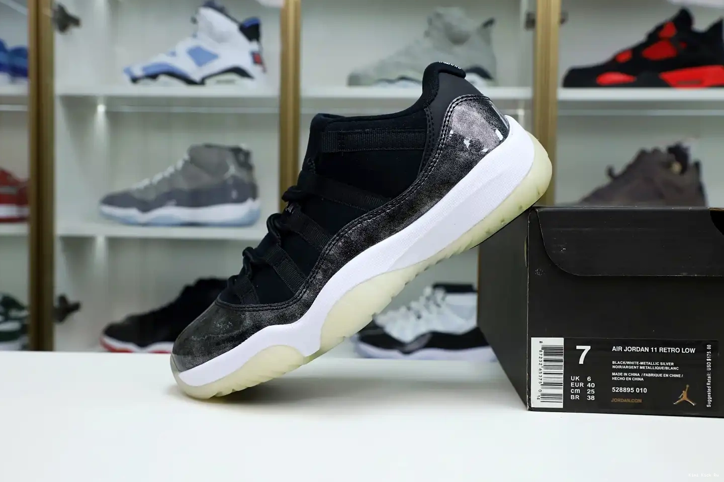 Air Kimikick retro Jordan Jordan low 11 barons 0408